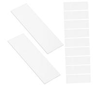 Amosfun 200 Pièces Diapositives de Verre pré-nettoyées Lames d'échantillons biologiques Lames de Microscope universelles Un Verre Transparent