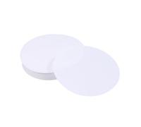 Amosfun 200 Pièces Papier Filtre Qualitatif Diamètre Débit Moyen pour Laboratoire Chimie Scolaire Disques Filtration Précipités et Pratique