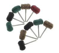 Amosfun 24 Pièces Roues de Polissage Nylon pour Perceuse Tige Accessoires de Polissage pour Métal Outil de Finition Précise pour Espaces Réduits