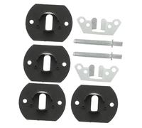 Amosfun 2ensembles Connecteurs Meubles Canapé Sectionnel Broches Doré pour Fixation Sofa Angle Parties Robustes Résistantes à Usure Assemblage Stable pour Salon Mobilier