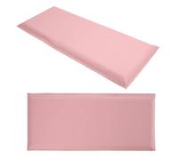Amosfun 2pcs Autocollant Mural Anti-collision, Panneaux Muraux Auto-adhésifs en Pvc Rose, Maintien de Forme et Haute Résilience, pour Chambre D’garçon et Filles et Salle de Jeux