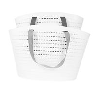 Amosfun 2pièces Panier à Linge Réutilisable Et Portable Set De Paniers Pour Vêtements Pour Salle De Bain Et Chambre