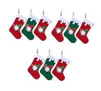 Amosfun 3 Ensembles De Noël sans Visage Boîtes De De Noël en Feutre Bases De Support De De Noël d'arbre De Noël Décorations De Porte De Noël Ornements Non 3 pièces * 3