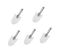 Amosfun 3 Pièces Pelle à Terre Désherbage Jardinage Usine Petit Portable Bonsaï Plantes Scoop pour Poignée Plantation Sol Spatule Mini-Pelle Acier Inoxydable