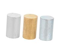 Amosfun 3 Pièces Set de Cylindres Métalliques Aluminium et Cuivre pour Expériences de et Spécifique Outils Pédagogiques Réutilisables pour Écoles et