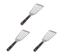 Amosfun 3 Pièces Spatule Pour Barbecue Spatule Barbecue Pour Grill Spatule Fendue Tourneur De Cuisine Tourneur à Spatule à Crêpes Spatule Pour Plaque Chauffante Tourneur D'oeufs
