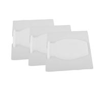 Amosfun 3 Pièces Support de Fleurs séchées Vase de Fleurs Suspendu Vase Mural White