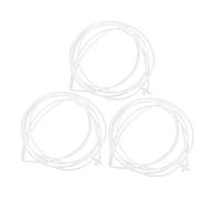 Amosfun 3 Pièces Tube Prolongateur Transparent pour Mousse Mètres Embout Mélangeur Époxy Long Tube Extension pour à Mastic pour Application Précise et Étanchéité Fiable