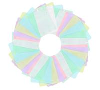 Amosfun 300pièces Sacs à Bijoux Refermables Lot de pour Petites Entreprises Sacs Refermables pour Bracelets Et Accessoires
