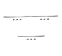 Amosfun 3ensembles Supports Acier Inoxydable Pour Étagères De Réfrigérateur Clips De Support Robustes Pour Remplacement De Rayonnages Accessoire Pratique Pour Frigo Et Congélateur