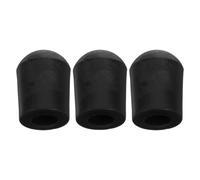 Amosfun 3pcs Protecteur de Pique de Violoncelle en Caoutchouc Noir Antidérapant Prise Stable pour Accessoires de Violoncelle et Contrebasse