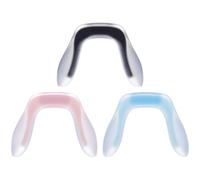 Amosfun 3Pièces Plaquettes Nasales Pour Lunettes Silicone Remplacement Pour Plaquettes De Nez Et Pont De Lunettes Confortables Pour Réduire La Pression Sur Le Nez