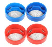 Amosfun 4 Pièces accessoires de machine à laver filtres à eau de la machine à laver crépine de soupape d'admission accessoires de soupape d'admission filtre d'entrée d'eau Plastique