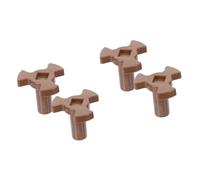 Amosfun 4 Pièces Accessoires pour support de plateau tournant pour four à micro-ondes Pièce de rechange pour support de plateau tournant Pièce de rechange pour axe de plateau tournant