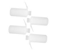 Amosfun 4 pièces Lot de Bouteilles de Lavage Polyéthylène Semi-transparentes Pissettes à Presser à Large Ouverture pour Rinçage Précis et Stockage de Réactifs Laboratoire et Soin des
