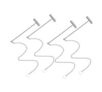 Amosfun 4 Pièces Mini Marteau de Sécurité pour Boutons Alarme Incendie Marteau de Bris de Verre Portable et Ergonomique pour Boîte Extincteur et Borne Incendie Accessoire Polyvalent
