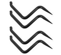 Amosfun 4 Pièces Piquets D’Arbre Robustes à Visser, 8, 7 Pouces | Marches Antidérapantes à Stries, Compatibilité, pour Arbres Feuillus, Travaux Agricoles
