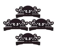 Amosfun 4 PièCes Support Pour ÉVentail Pliant En Plastique - PréSentoir DéCoratif Pour Maison Et Bureau, IdéAl Pour Les Hommes Et Femmes, Multi-Usage