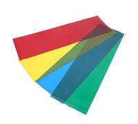 Amosfun 4 Rouleaux Film Vitre Coloré Autocollant Film Décoratif Transparent Amovible pour Fenêtres Porte Coulissante Fond Photo DIY Salon Chambre