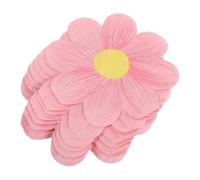 Amosfun 40 Feuilles Serviettes décoratives de marguerites Serviettes élégantes Décorations de mariage serviette joyeux anniversaire serviettes de table joyeux anniversaire papier rose