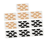 Amosfun 40 Paires Plaquettes Lunettes Mousse EVA Antidérapantes Coussinets Nez Confortables pour Lunettes de Soleil et Optiques Rehausseurs pour Montures Plastiques