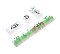 Amosfun 4pièces Key Caps Keycap pour Clavier Mécanique De Capuchons Esc Espace Et Entrée Design Unique Et