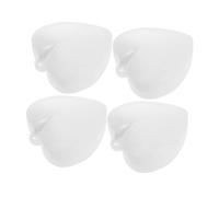 Amosfun 4pièces Poids Pour Ballon Forme De Cœur Accessoires Décoratifs Pour Ballons Gonflés à Hélium Pour Mariage Anniversaire Fête