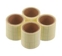 Amosfun 4pièces Toise Murale pour Garçon Fille Toise de Croissance Jusqu à Autocollants Transparents et Repositionnables pour Chambre Garçon Fille ou Salle de Jeux