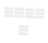 Amosfun 5 Ensembles Bouteille Solide Hdpe Stockage Poudre Comprimés Petit Détient Voyage Bouteilles À Bouchon À Vis Bouteilles Rechargeables Contenant De Pilules Pehd Blanche 12 Pièces * 5