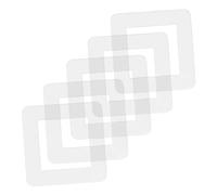 Amosfun 5 Pièces Lot de Caches Prises Acrylique Transparent Protection Interrupteur Facile à Installer Compatible Types Utilisation Domestique
