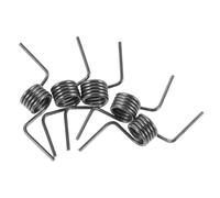 Amosfun 5 Pièces Ressort de Torsion pour Charnière de Porte de Réfrigérateur Métal Ressort de Retour pour Entretien et Réparation de Porte de Frigo Installation Facile sans Outils