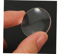 Amosfun 50 Pièces Lentilles Convexes Transparentes Double Face Lentilles Optiques Biconvexes pour Enseignement Physique Expériences Scientifiques et Projets DIY