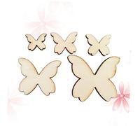 Amosfun 50 Pièces Lot De Décorations En Bois En Forme De Lépidoptères Pour Bricolage Et Décoration De Mariage