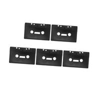 Amosfun 5pièces Cassette Audio Vierge pour Loisirs Créatifs Et Décoration Murale Inspiration Vintage