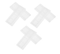 Amosfun 6 Ensembles Support de Douille Support multiprise Aucun dommage cintres muraux Support de multiprise Support Mural Prise Murale fixateur de Prise Porte-Accessoires Abdos Blanche