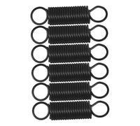 Amosfun 6 Pièces Accessoires Micro-ondes Ressort De Tension Du Crochet Ressort Pour Fermeture De Porte Accessoires De Porte De Four à Micro-ondes Porte-micro-ondes Métal Noir