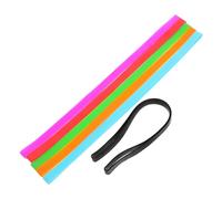 Amosfun 6 Pièces Bracelet en silicone bandes de chaise de plage bandes de serviettes pour chaises de croisière bande de serviette de chaise de plage fixateur de serviettes en silicone