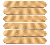 Amosfun 6 Pièces Entretoise de Cache Micro Simple Bobinage pour Guitare Électrique en Abs Or, Joint D'espacement Compatible pour Amélioration Sonore et Réparation Facile