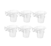 Amosfun 6 Pièces Lot de Pots Suspendus pour Plantes Aquatiques Supports Hydroponiques à Maille Respirante pour Aquarium Culture Eau et Décoration Aquascaping
