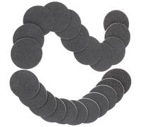 Amosfun 60 Disques Abrasifs Autocollants pour Râpe Électrique, Pierre Volcanique, pour Éliminer les Callosités et Peaux Mortes, Usage à Domicile pour Pieds et Talons