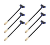 Amosfun 6pcs Buses de Brumisation en Laiton 12mm avec Tuyau Intégré 7,9'' Buse Atomisation Réglable 360 Degrés pour Serrage Jardin Patio Hydratation Plantes
