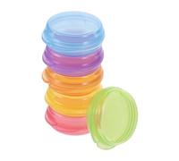 Amosfun 6pièces Pilulier De Voyage Petit Boîte De Rangement Pour Pilulier De Poche Journalier Portable