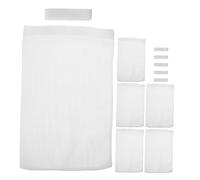 Amosfun 6pièces Pour Piège à Charpie Évent De Sécheuse Attrape-poussière Pour Ventilation Extérieure De Remplacement Amovibles