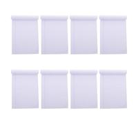 Amosfun 8 Pièces Bloc-notes Juridique Carnet de Notes en Papier Blanc | Feuilles à Lignes Larges, Pages Détachables, pour Avocats et Professionnels du Droit, Usage Quotidien à Maison