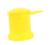 Amosfun 8Pièces Couvercles Écrous de Roue Plastique Indicateur de Détresse pour Écrous de Roue Système de Sécurité pour Voitures et Camions Protection et Visible Installation Facile Couleur Jaune