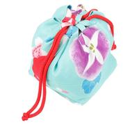 Amosfun à Main Kimono Mesdames Filles Bourse vêtements Sacoche Rangement Sacoche de Rangement Petites Pochettes à Cordon à Bijoux à Cordon Polyester (Polyester)