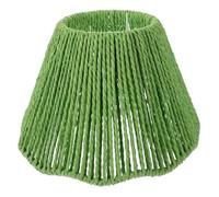Amosfun Abat-jour Corde De Papier Tressée Vert Pour Lampes Décoration Pour Lampadaire Lampe Chevet Et Éclairage Bureau