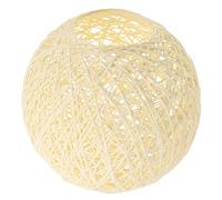 Amosfun Abat-jour En Rotin Tressé 15 Cm Beige Clair, Couvercle De Lampe Léger En Papier, Diffuseur De Lumière Douce, Protection Des Yeux, Décoration Lumineuse Intérieure Pour Bar Et Restaurant
