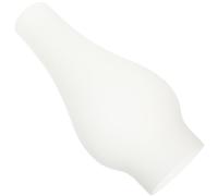 Amosfun Abat-jour en Verre Dépoli Transparent, Coupe-vent Résistant à Haute Température, Longue Taille, Compatible Lampe à Pétrole, Couvercle de Lampe à Huile pour Éclairage Rétro et