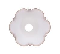 Amosfun Abat-Jour en Verre pour Lampe de Chevet, Éclairage Doux et Chaleureux, Design Soigné, Facile à Installer, Accessoire Décoration Intérieure